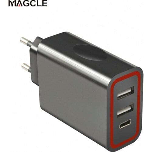 Magcle USB C quick charger 5V/3A travel Charger Universal Wall Charger Type C Travel Charger for smart phone