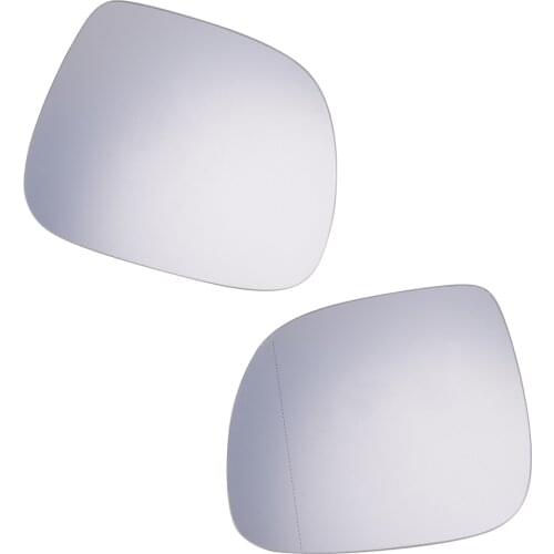 2pcs Power Heated Mirror Glass 7E1853521 7E1853522 fit for VW Transporter Caravelle T5 2001-2007 2008 2009 2010 2011 2012 LHD