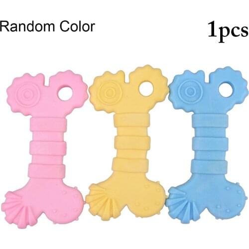 1pcs Dog Toy Pet Rubber Dog Teething Toy Bite-proof Interactive Dog Chew Toy Puppy Chewing Toys for Dogs Random Color