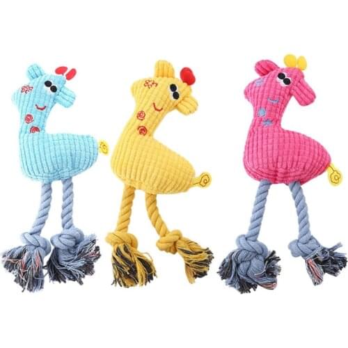 18 styles Squeaky Dogs Animal Shape Toys Gift Large Non Stuffed Rabbit Honking Squirrel for Dogs Chew Squeaker Dog Toys