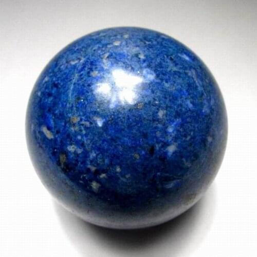 866 Grams / 83 mm Natural Lapis Lazuli Sphere - crystals and stones healing Mineral specimen Home Decor feng shui x0012