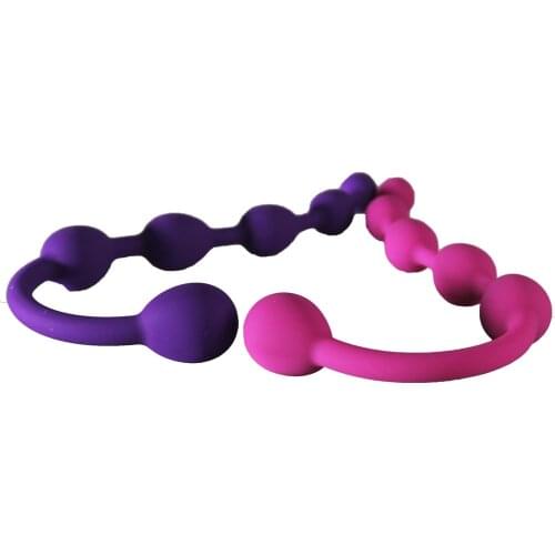 6beads Butt Plugs Silicone Anal Body Anus Toys Set for Beginners Waterproof Adult Products Sex Toys for couples lesbian Gay