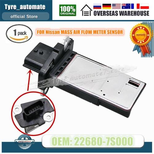 FOR Nissan MASS AIR FLOW METER SENSOR MAF Factory 22680-7S000 AFH70M-38 AF-NS01