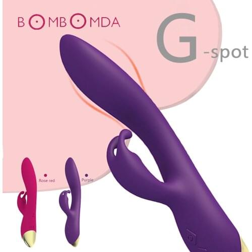 USB Charging Powerful Masturbation Sex Toy for Women Waterproof adult Sex product G Spot Rabbit Dildo Vibrator Orgasm Adult Toys