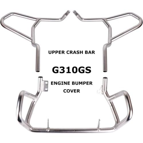 Engine Bumper Cover For BMW G310 GS G310GS 2017-On Tank protector Upper Carsh Bars Guard For BMW G 310R G310R 2017-On