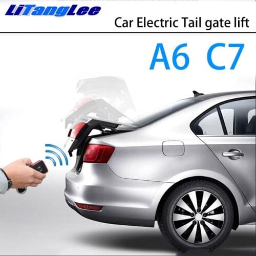 LiTangLee Car Electric Tail Gate Lift Trunk Rear Door Assist System for Audi A6 C7 4G 2011~2018 Original Car Key Remote Control