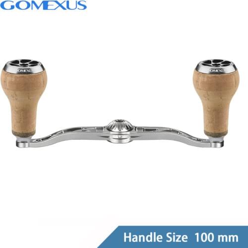 Gomexus Reel Handle Bass Pike Fishing 100mm For Shimano Antares Daiwa Steez Ryoga Abu Garcia Revo Baitcasting Tuning Handle