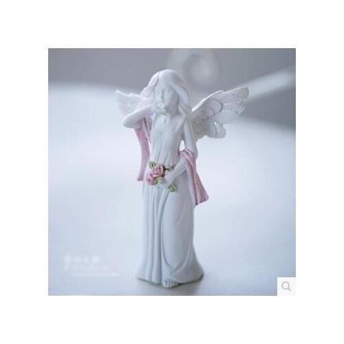 Flower Fairy Elf Angel Girl Silicone Mold Silicone Mold Aroma Stone Mold Candle Mold Only Resin Decoration