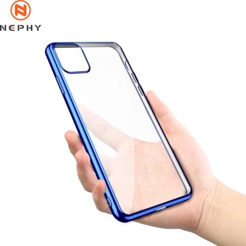 Luxury Clear Silicon Soft Coque For iPhone 11 Pro Max Case X XR XS 5 6 S 5S 6S 7 8 Plus 6Plus 7Plus 8Plus Back Cover Casing Etui