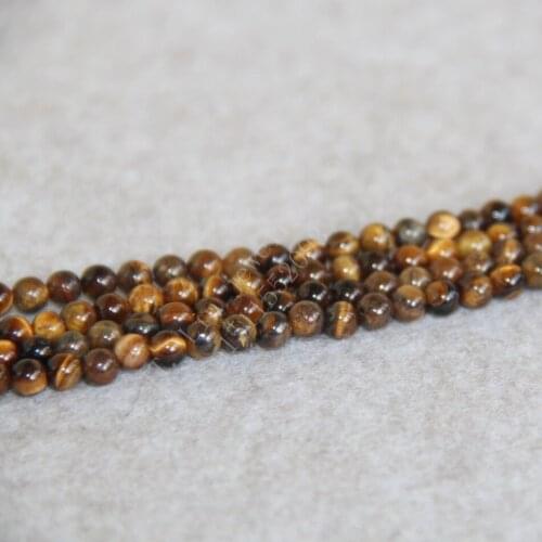 T8524 New Style 4mm Tiger eyes stones beads Natural Yellow Tigereye beads,Fashion Fit DIY Jewelry making wholesale