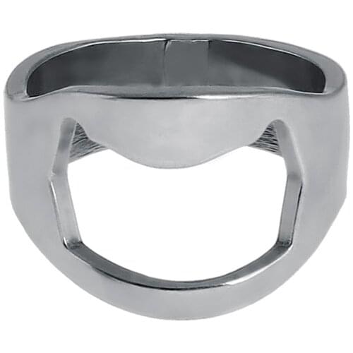 Unique Creative Versatile Stainless Steel Finger Ring Ring-Shape Beer Bottle Opener Metal Bottle Opener Beer Bottle Opener