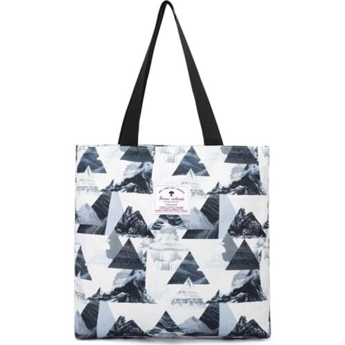 Forever Cultivate Shoulder Bags 2019 Shopping Bag Tote Package Casual Handbag for Women Oxford Canvas Environmental Student Bags