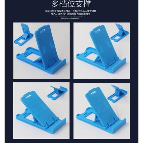 2 Pcs For Motorola C Plus XT1723 XT1724 E4 plus Moto G6 Plus Z2 Play Universal Foldable Phone Tablet Desk Stand Holder Bracket