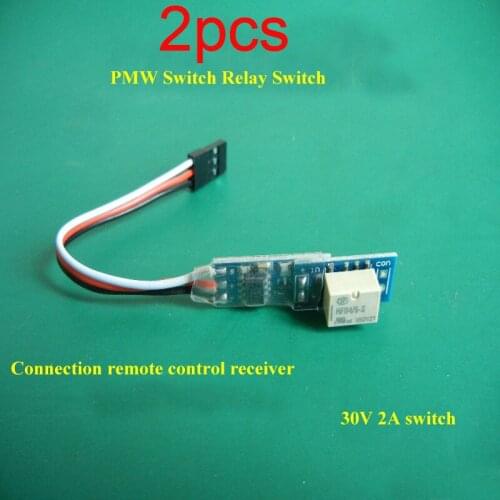2PCS PWM Relay Switch 5V PWM Switch Adapt Higher DC Connect AC Voltage Electric Controller for RC Model DIY Acc