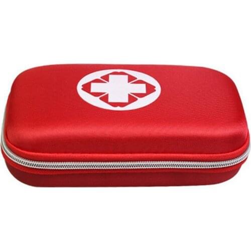 50% Hot Sale Home Car Travel Portable EVA Waterproof Medicine Storage Bag First Aid Pouch Box