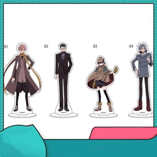 Anime ID:INVADED Narihisago Akihito Cartoon Acrylic Desktop Decoration Cosplay Prop Collection Mini Model Souvenir Kids Adults