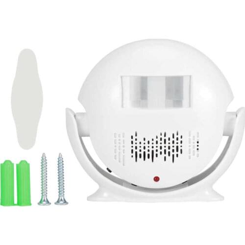 Wireless Shop Doorbell Waytronic Welcome Door Bell Entry Alarm IR Infrared Sensor Voice Prompt DoorBell Entry Security