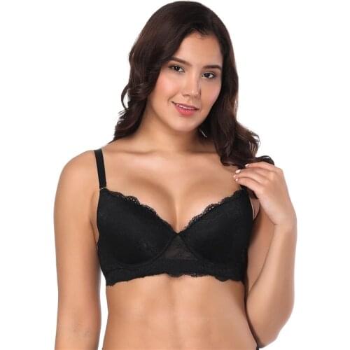 Lace brassiere Bras For Women Adjusted-straps Underwire Big Size Bra 85E 90D 90E Lace Bralette Biustonosz Women Lingerie B4041