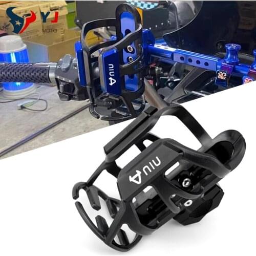 Newest Drink Cup Holder Mount Accessories For NIU N1 N1S U1 NGT High Quality Motorcycle CNC Beverage Water Bottle Cage