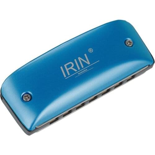IRIN IH-7 key of C 7-hole Harmonica Colorful Blues Harmonica + Lanyard Professional Woodwind Musical Instrument 5 Colors