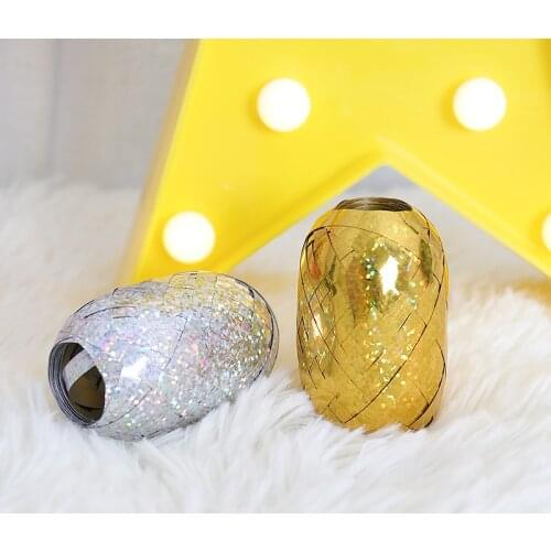 10 m balloon laser ribbon wedding ribbon tie balloon accessories lashing rope cake decorated balloons