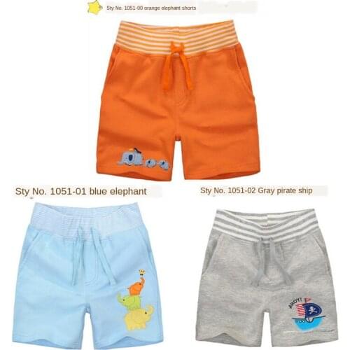 Boys summer cotton shortschildren summer new fashion leisure pants sports leisure cotton trousers colors to choose from