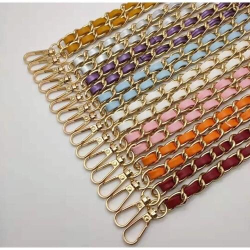 New 110cm Long PU Leather Shoulder Bag Strap O bag Handles DIY Replacement Purse Handle for Handbag Belts Strap Bag Accessories