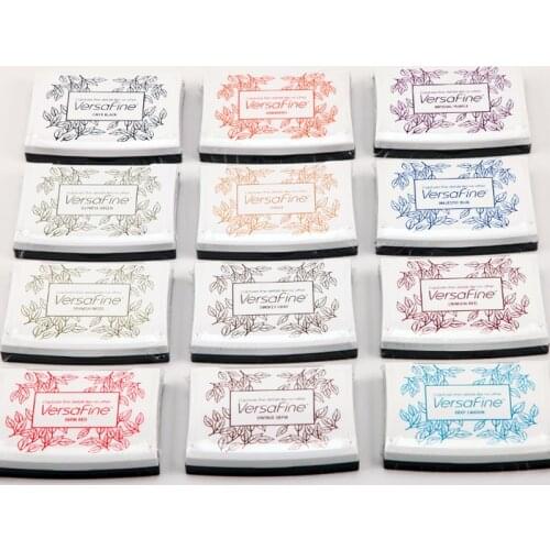 Japan Tsukinek High Detail Stamp Pad Seal Handmade Oily Ink Pad Rubber Stamp Fabric Scrapbook Finger Painting Wedding Decoration