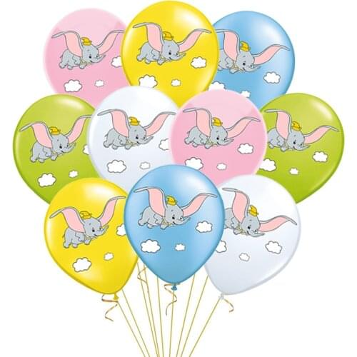 10pcs/lot Elephant Ballons Baby Shower Party Decor for Boy Girl Animals Pet Fly Elephant Latex Balloon Kids Birthday Decoration