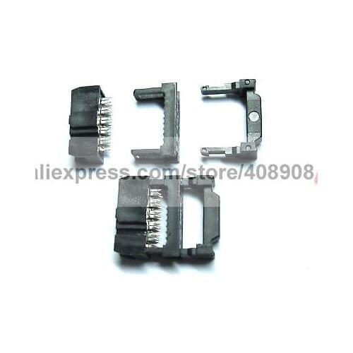 200 Pcs Mini 2 Row 10pin IDC Cable Header Connector Pitch 2.54mm 3 Piece