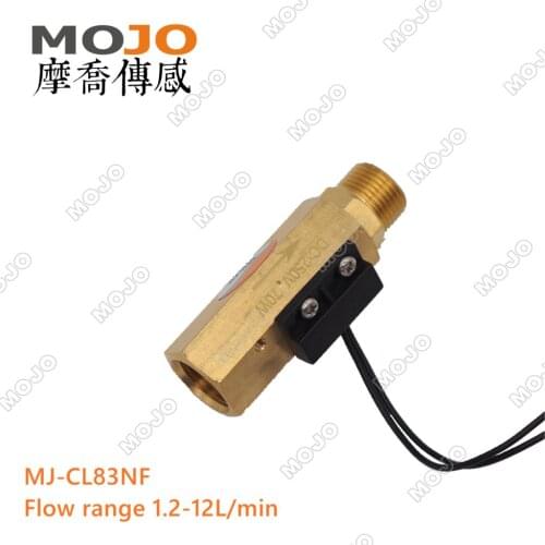 2020 MJ-CL83NF G3/8' Magnetic type Copper Brass water flow switch 5pcs/lot