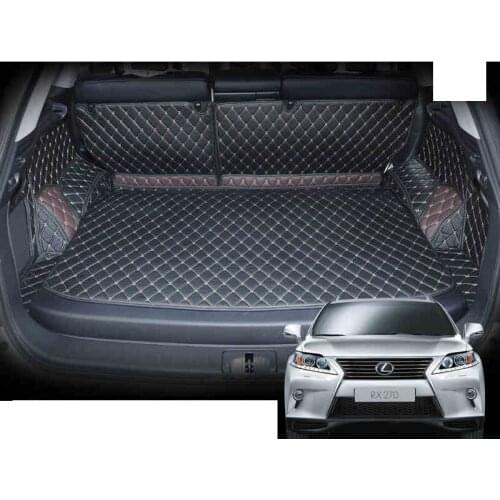 3D 2017 for lexus rx rx270 rx350 leather car trunk mat 2009 2010 2011 2012 2013 2014 2015 cargo carpet accessories 270 350