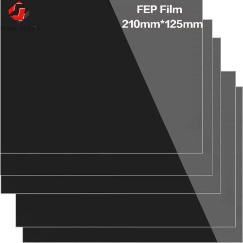 5 /1 /10 Pieces FEP Sheet/Film For Photon 3D Printer 0.15-0.2mm Fep 210x125mm forD200s 3d Printer Impresora parts accessories