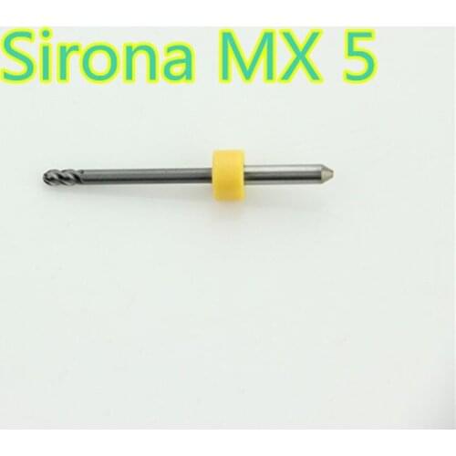 5PCS/lot Dental Milling Bur Machine Tungsten Carbide Cutter Sirona Mx 5 For Cuting Zirconia PMMA And Wax 0.5/1.0/2.0mm