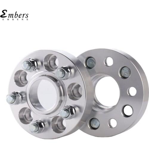 2 pieces(1 pair) 5x108 63.4mm wheel spacer for Ford Focus Volvo S60 Jaguar XJ XF S-TYPE Range Rover Evoque Aluminum Alloy