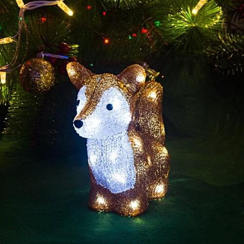 Toprex cute Squirrel decorative lights christmas led navidad party decoration xmas tree light