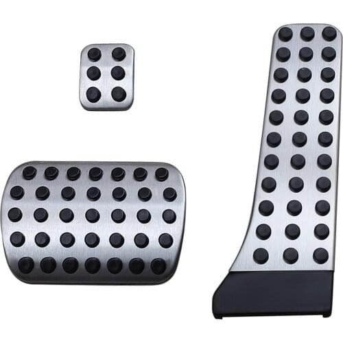 For Mercedes S205 C207 A238 C217 C253 3PCS Steel Gas Parking Brake Pedal Cover