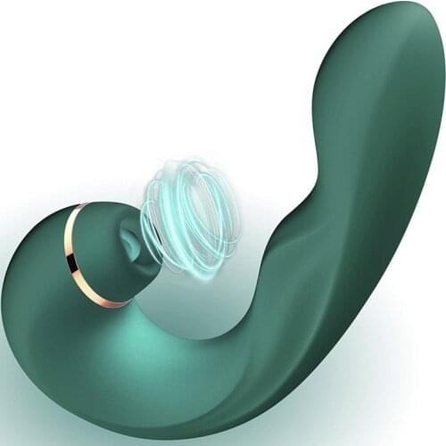 Emerald Vibrator G-Spot Massage Sucking Stick Sucking Vibrating Masturbation Couple Appealing Vibrator