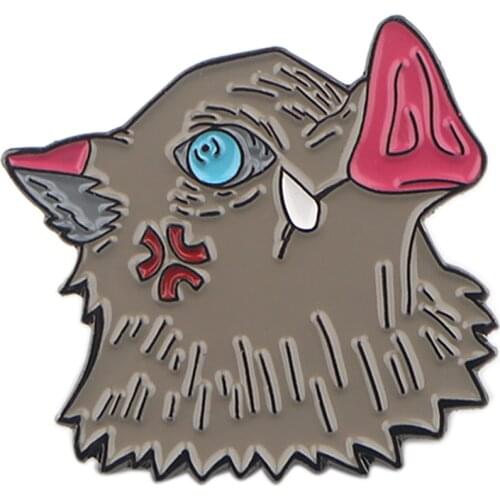 K2526 Funny Animal Anime Ghost Fashion Hard Enamel Brooch Pins Metal Fashion Jewelry Lapel Pins Badge Accessories