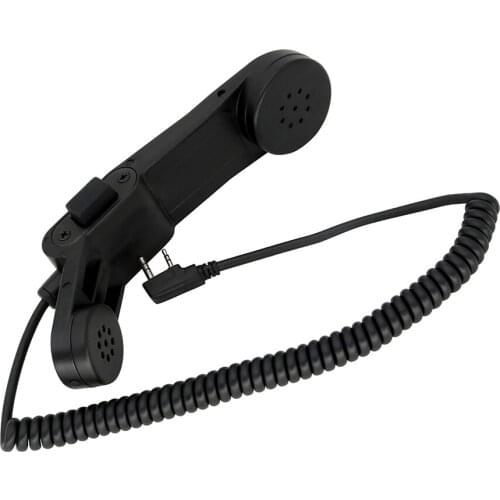 Kenwood plug 2-pin H250 PTT handheld microphone microphone used to connect tactical headset walkie-talkie BK