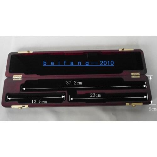 16 holes wooden flute case beautiful