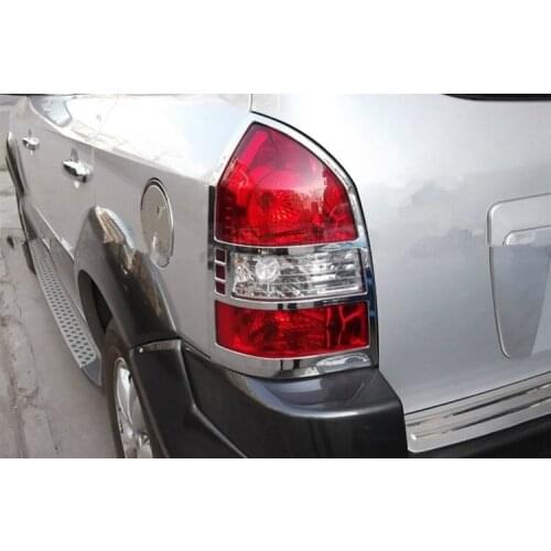 ABS Chrome After headlight Lamp Cover For 2005-2009 Hyundai Tucson