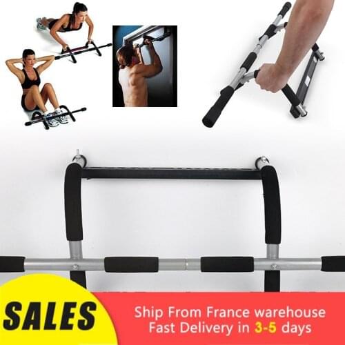 Wall Horizontal Bars Steel Adjustable Training Sport Fitness Pull-up Horizontal Bar Training Bar Home Fitness Equipment HWC