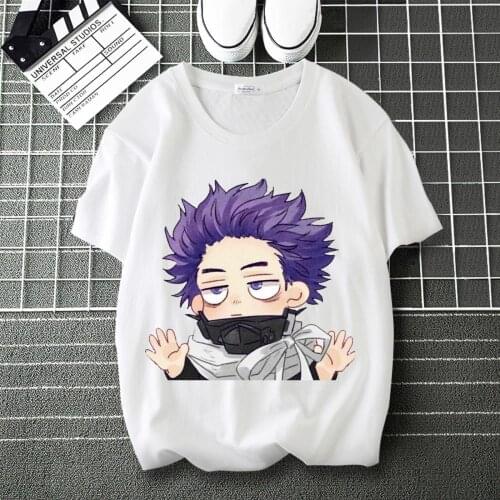 My Hero Academia Bakugo Katsuki Comic Print personalise T-Shirt Round Neck Short Sleeve Modal Shirt Tee