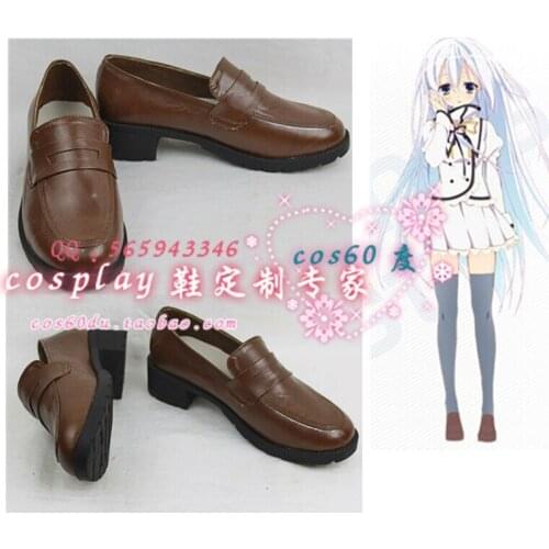 Seirei Tsukai no Blade Dance Terminus Est Cosplay party shoes Boots S008
