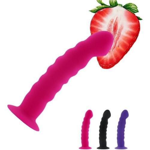 Sex Toys Dildo for Anal butt plug Penis Sucker Silicone Anal Plug G-spot Backyard Pull Beads Out