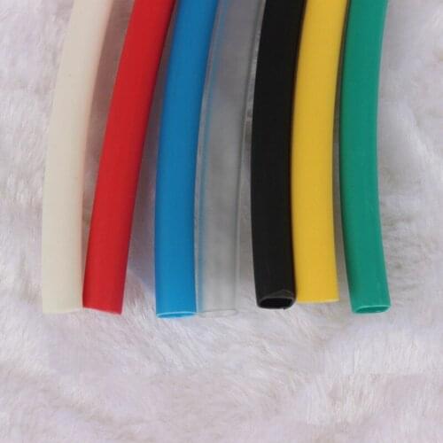 10cm*10pcs=1m 4.8mm heat shrink tube with glue 3:1 Shrink the shrinkable tube with glue Cable Wire Waterproof Wrap Wire
