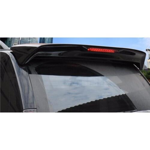 RQXR unpainted ABS tail wing rear spoiler with brake light for toyota prado 2003-09 FJ120 4000