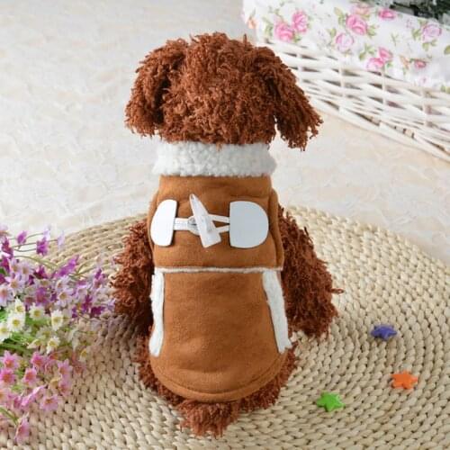 Dog Cat Puppy Pet Winter Warm Clothes Vest Harness Padded Coat Jacket Apparel for Small Dog Chihuahua