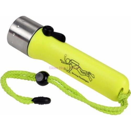 100PCS Underwater Diving Flashlight 1200LM XM-L XPE LED Lamp Waterproof Ultra Bright Torch For Diving Hunting Fishing Camping